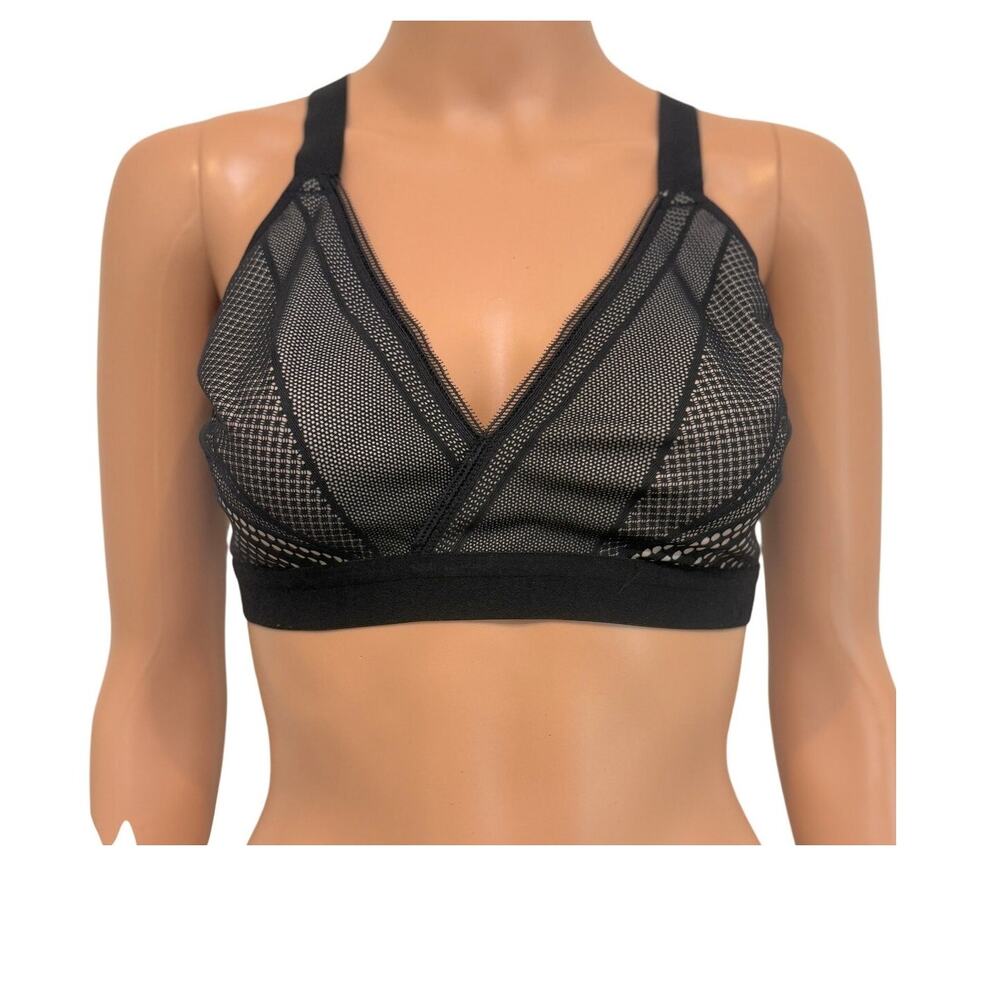 Lululemon 36D Awake to Lace barely beige wireless bra BC 3143